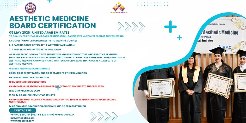 Aesthetic Medicine Board Certification -UAE