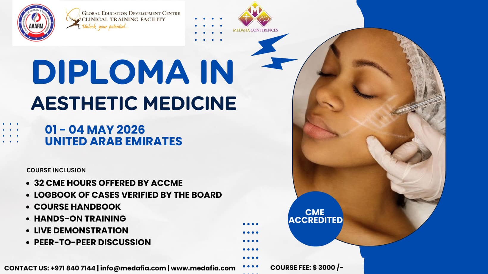 diploma in aesthetic medicine du