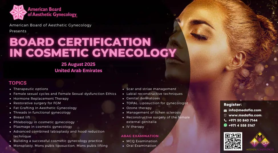 Board Certification in Cosmetic Gynecology in UAE: Step 3